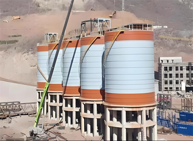 涧西高架钢板仓