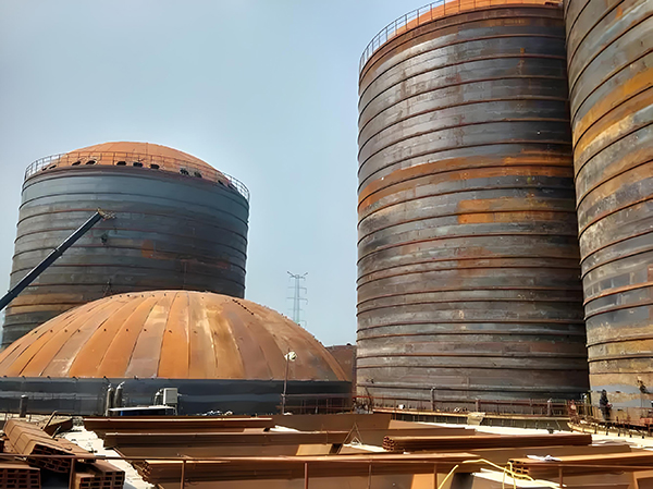 涧西焦粉钢板仓